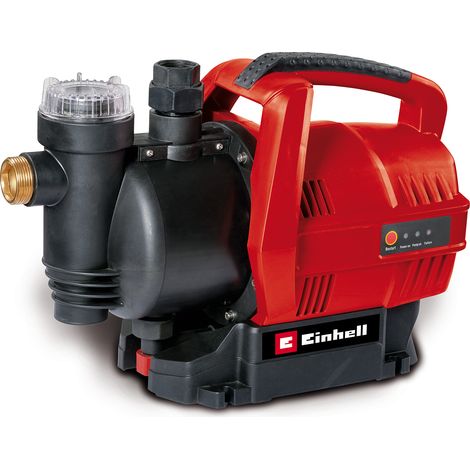 Einhell Pompe d'arrosage automatique GE-AW 6333 (630 W, grande ouverture de remplissage, filtre anti-sable avec clapet anti-retour intégré, fonction automatique)