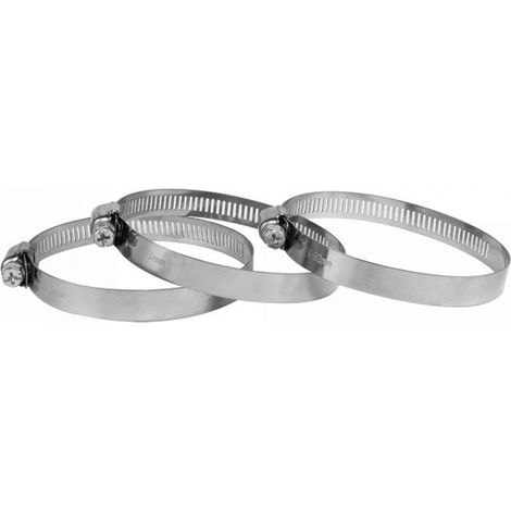 Morsetto a vite senza fine in acciaio inox, 10-16 mm, 1 pezzo, morsetto robusto (1/2)
