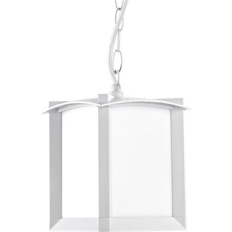 Mark lampara colgante de uso interior para bombilla E27 en color blanco