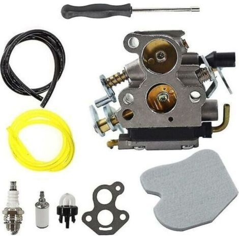 [JAMAIS UTILISÉ] Carburateur avec tournevis de réglage du filtre à air pour carburateur 235 236E 240E Zama C1T-W33 CS2234 GZ380 tronçonneuse (1/4)