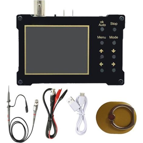 Oscilloscope numérique 40MS/s échantillonnage, bande passante 18MHz, générateur de signaux intégré, neuf FK (1/5)