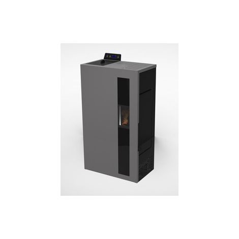 C STUFA PELLET SLIM BRONTE 5 ANTRACITE