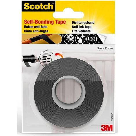 Reparaturband 3m schwarz 25mm 3m 3m