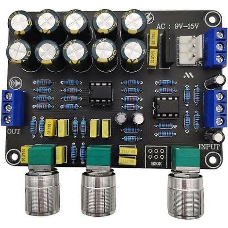 NE5532 Dual-Wechsel-Vorverstärker, Bass- und Höhen-Equalizer-Modul für Audioverstärker, Stereo-Sound-Tuning-Platine (1/5)