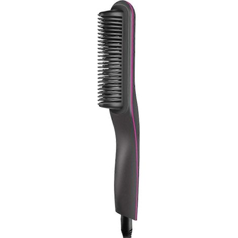 Styler la barbe pour homme, peigne lissant multifonctionnel pour femme, fer à friser ionique à température réglable, prise européenne (1/5)