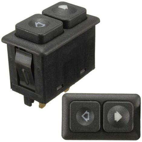 Interrupteur De Fenêtre De Voiture électrique, Interrupteur De Commande De Fenêtre électrique à 5 Broches Compatible avec BMW E23 E24 E28 E30 61311381205 (1/5)
