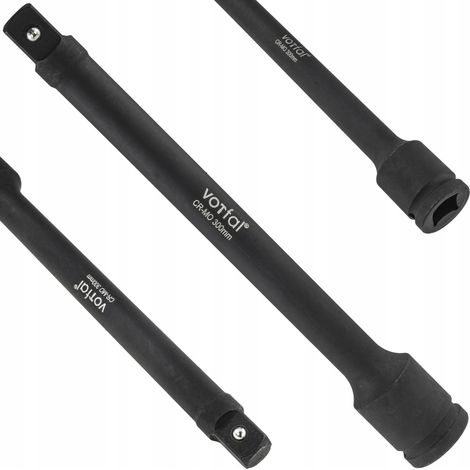 Extensi贸n de impacto para enchufes de 3/4 pulgada 300 mm adaptador de casquillo para llaves CR-MO (1/4)