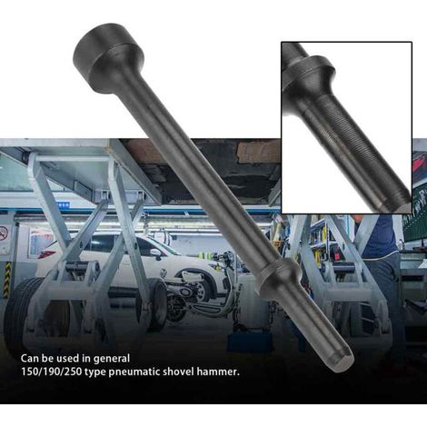 10mm diameter handle, universal air hammer head 150, 190, 250 (178mm). MUMU (1/4)