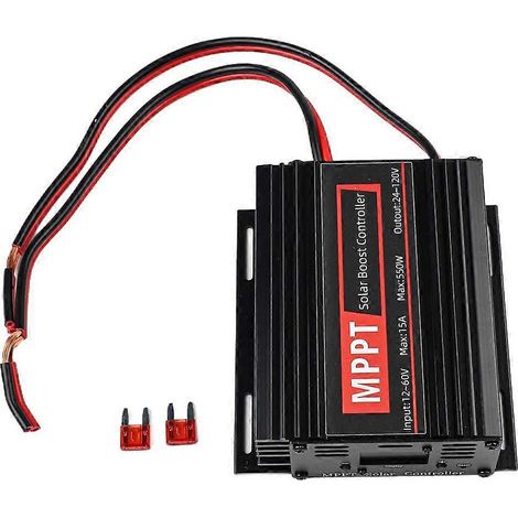 15A 550W MPPT-Solarladeregler, 12V-50V Eingangsverstärker, 24-88V Ladegerät für OLED/LCD-Bildschirme