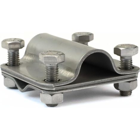 HausHeld Kreuzverbinder V4A Edelstahl Ø20mm - Verbindungsklemme (1/4)