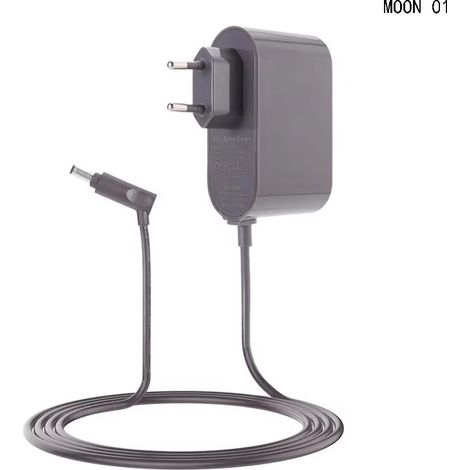 Chargeur secteur pour aspirateurs Dyson V6 V7 V8 avec alimentation 26,1 V protection contre la surchauffe et les courts circuits câble de 1,8 m pour recharge des aspirateurs (1/4)