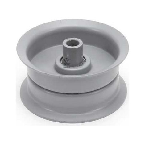 Poulie gorge plate acier sur roulement. Ø 69,5 mm. Diamètre rebord 83 mm (1/5)