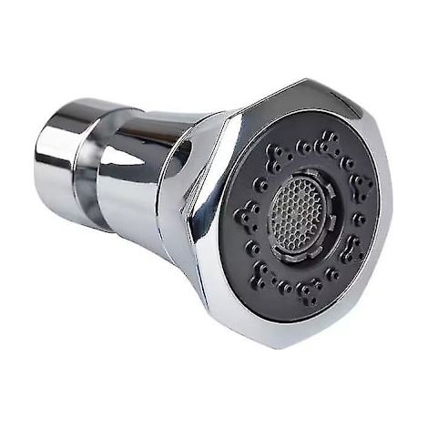 Aérateur de robinet rotatif, filtre à bulles pour économie d'eau, pulvérisateur d'aérateur de robinet universel, rallonge de buse de robinet, filtre pour cuisine et douche, buse à mousse (1/5)