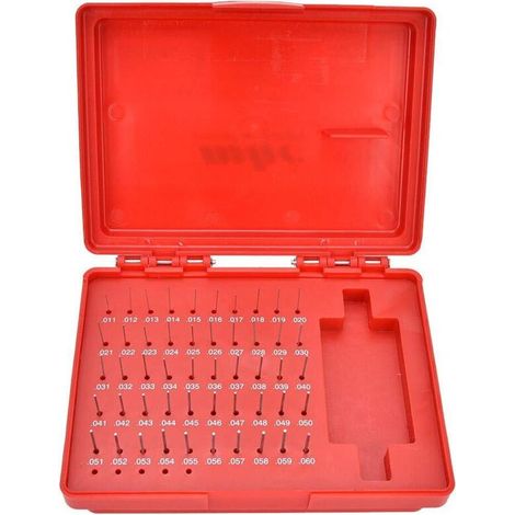 Stiftlehrensatz, 50-teilig/Satz M0-0,0115-0,060, robust, langlebig, aus Stahl (1/5)