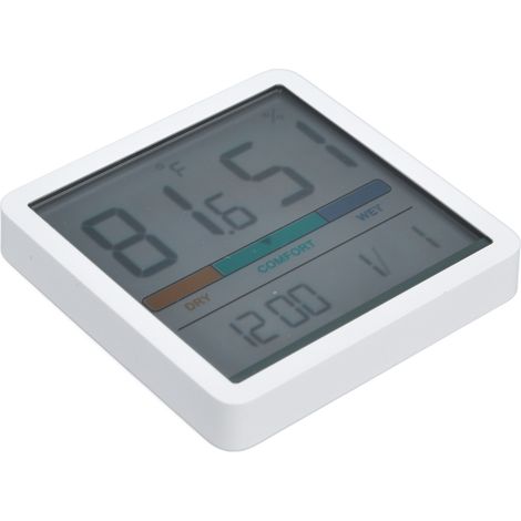 Digitales Thermometer-Hygrometer mit großem Display – Temperatur- und Feuchtigkeitsmesser für den Innenbereich (1/5)