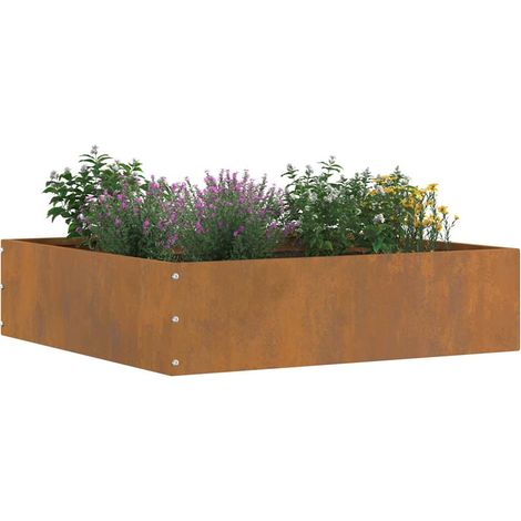 Bordure de Pelouse Rouillé 50 x 50 x 13 cm CFW584372 (1/5)