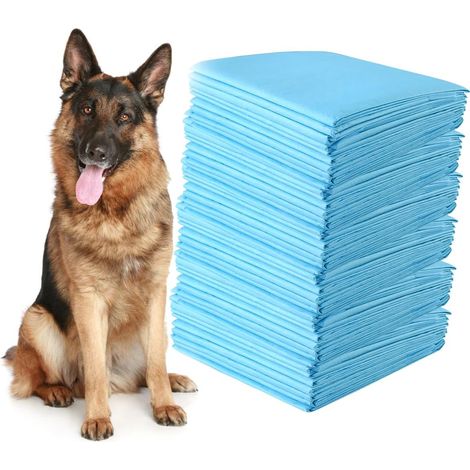 COSTWAY Trainingsunterlagen Hunde, Auslaufsicheres 5-lagiges Design, Welpenunterlagen Puppy-Pads, Hygieneunterlagen Einwegpads PIPI-Pads, Trainingspads Welpen (150 Stück 75x75cm) (1/5)