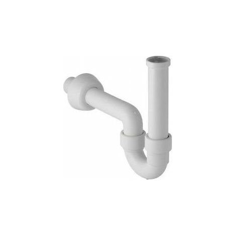 SIFONE AD S PER LAVABO BIANCO- Diam. 40 mm - G. 11/4- GEBERIT- pezzi 1
