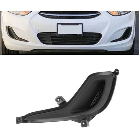 Part number 865631R000 fits the front left fog light cover and the front left bumper trim cover of the 2012-2017 Hyundai Accent. (1/5)