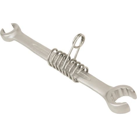 Llave fija Bahco safety doble extremo resorte seguridad