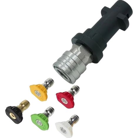 Adaptador para pistola de agua, conector rápido, compatible con Karcher K2-K7, B (1/2)