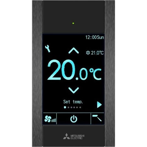 Commande à distance Mitsubishi Prisma Noir PAR-CT01MAA-PB
