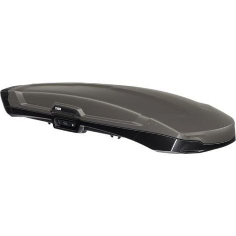 box baule da tetto per auto thule "vector alpine" grigio 380 lt