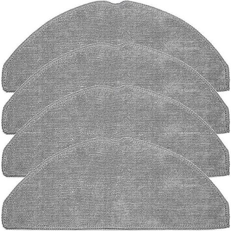 Lot de 4 lingettes de rechange pour aspirateur robot L60 (voir photo)