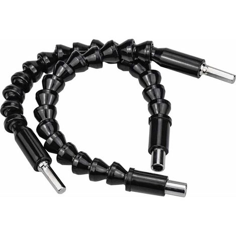 2 PCS 11.6 inch Mèches Flexibles pour Perceuse, Tournevis à Tiges Rallonges Flexibles pour Perceuse Électrique (1/5)