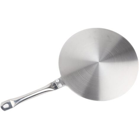 QORVA-Diffuseur De Chaleur En Acier Inoxydable, Plaque De Conversion Pour Cuisinière à Gaz,électrique,à Induction 22 Cm (1/5)