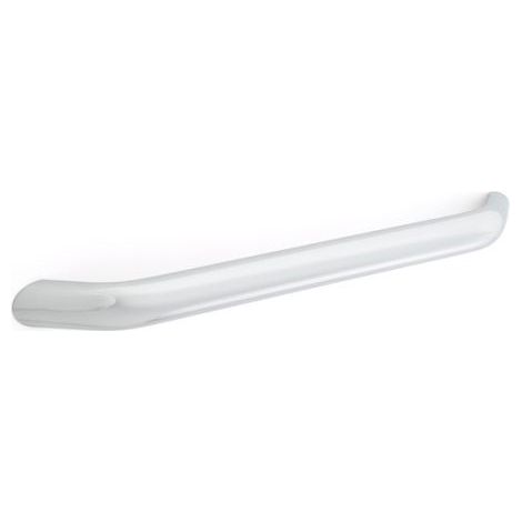 Maniglia Minimal F per cucina effetto cromato lucido  280 x 20 mm profondità 26 mm in Pvc