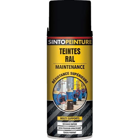 Peinture multi-supports Sintopeinture Pro teinte RAL 6005 vert mousse brillant 400ml