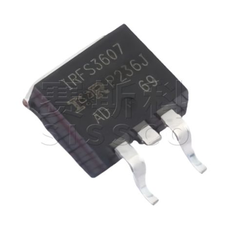 IRFS3607TRLPBF IRFS3607 TO-263-2 Transistor à effet de champ canal N, tension de tenue de 75 V, courant de 80 A, composant électronique, lot de 5