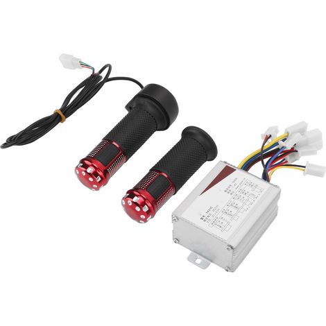 Poignée d'Accélérateur Vélo Électrique 24V 500W avec Support Aluminium pour Scooter et Vélo (1/5)