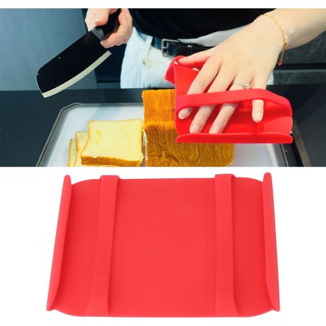Gants de cuisine multifonctionnels en silicone, alternative aux ustensiles en silicone antiadhésifs et résistants à la chaleur, rouges. (1/5)