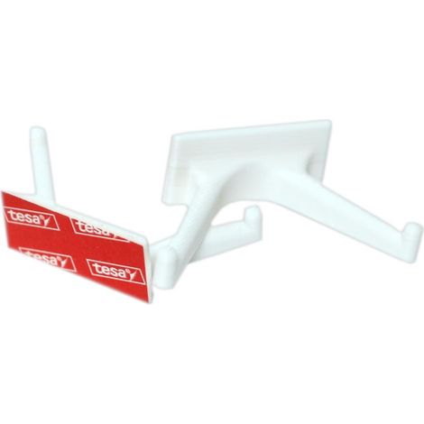 Cintre en vinyle autocollant - blanc