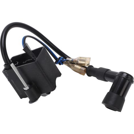 Bobine d'allumage CDI et bougie compatibles avec les moteurs 2 temps de vélos motorisés de 49, 50, 60, 66, 70 et 80 cm³. (1/5)