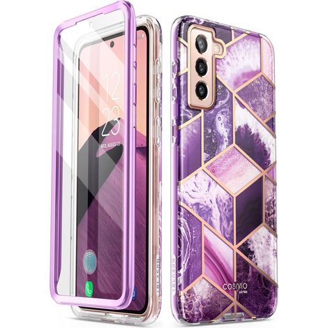 COQUE PARE-CHOCS VIOLET POUR SAMSUNG GALAXY S22+ (1/5)