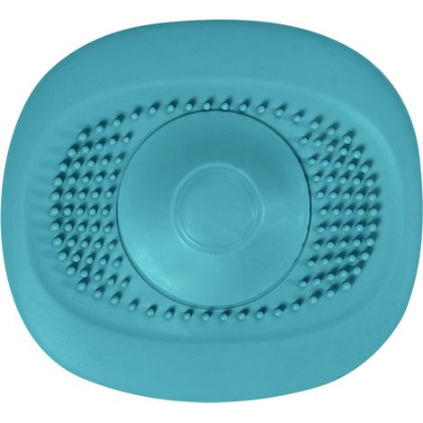 Abflussabdeckung für Küchenspülen, Badezimmersieb, verstopfungsfrei, aus TPR-Gummi, für Dusche und Badewanne, grün (1/4)