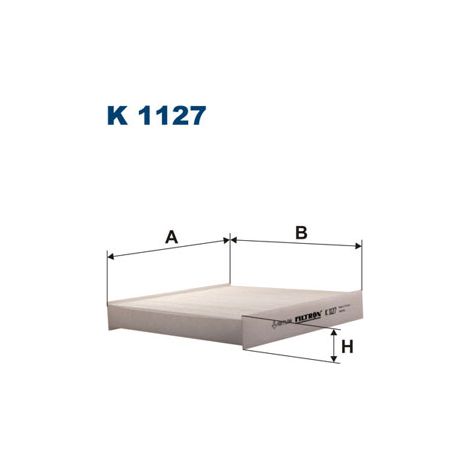 Filtro abitacolo K1127 Filtron