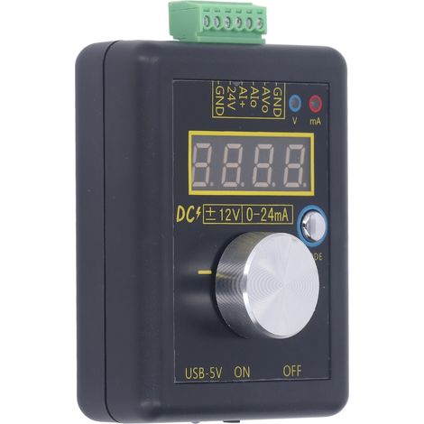 Hochpräziser Signalgenerator, tragbarer analoger Strom- und Spannungssimulator, 0-24 mA-Transmitter (1/5)