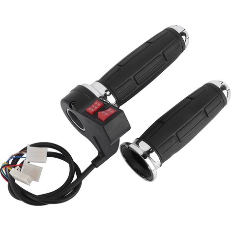 paire de poignées d'accélérateur à 3 vitesses pour vélo électrique avec marche avant et marche arrière