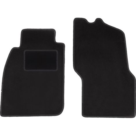 Alfombrillas delanteras para Mitsubishi Carisma sedán, liftback y hatchback (1995-2004), color negro. (1/5)
