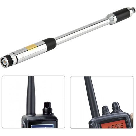 Antenne Double Bande 144-430MHz Extensible avec Connecteur BNC pour Talkie-Walkie (1/5)