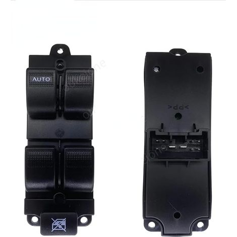 Fensterheberschalter vorne links – 1 Stück – ABS-Kunststoff – 5 Tasten, 10 Pins – Ford Ranger Extended Cab – Schwarz (1/5)