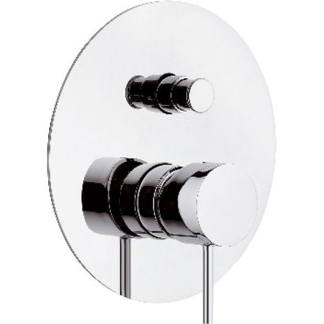 MONOCOMANDO INCASSO DOCCIA C/DEVIATORE LINEA ULTRAMINIMAL Cromo