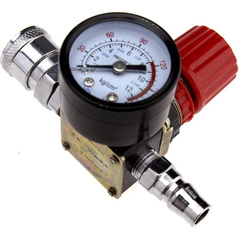 Régulateur de pression avec compresseur d’air et valve de contrôle