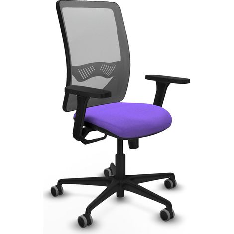 Silla ergonómica piqueras y crespo Zulema gris brazos 3D (1/2)