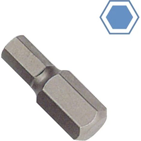 Innensechskant 6 mm, Innensechskantschlüssel, S2 Stahl, Innensechskant Werkzeug