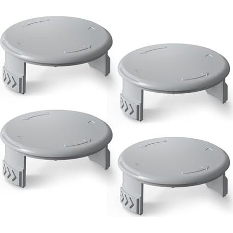 4 Pièce Couvercle de Bobine Compatible avec Ryobi Coupe Bordures, AC14HCA Capuchon Bobine, Tondeuse Ressorts pour Debroussailleuse - Pack (1/5)
